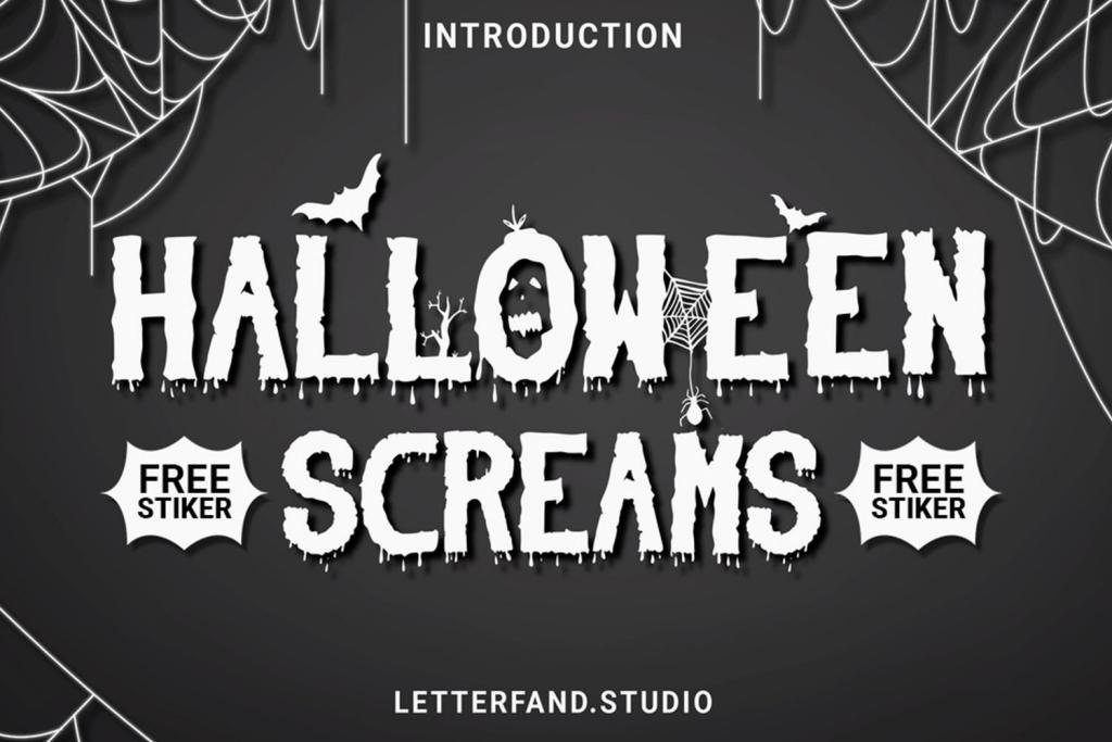 Scream Halloween illustration 3