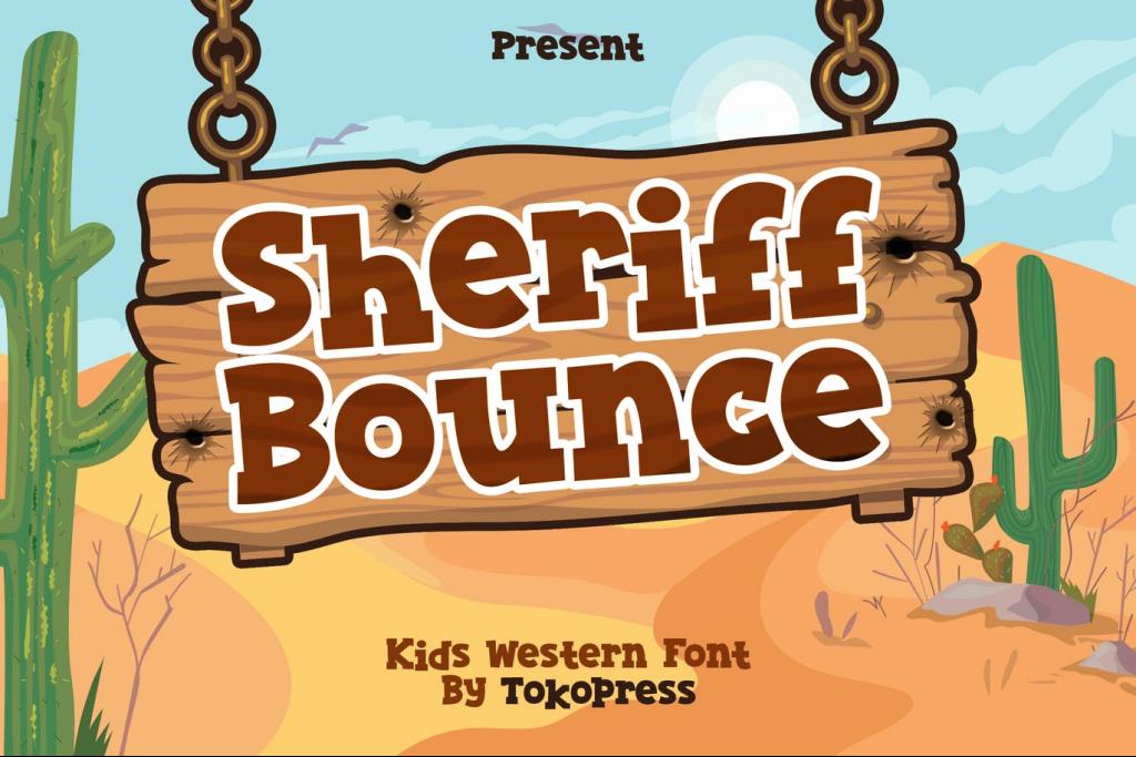 Sheriff Bounce illustration 7