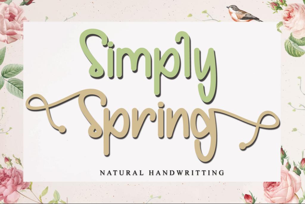 Simply Spring - PERSONALUSE illustration 1