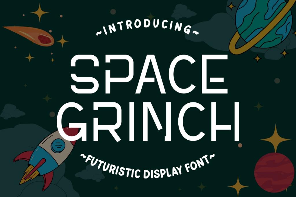 Space Grinch illustration 1