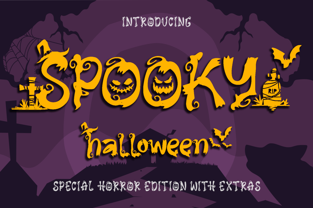 Spooky Halloween - Personal Use illustration 1