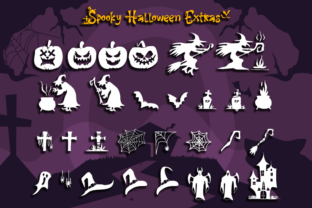 Spooky Halloween - Personal Use illustration 10