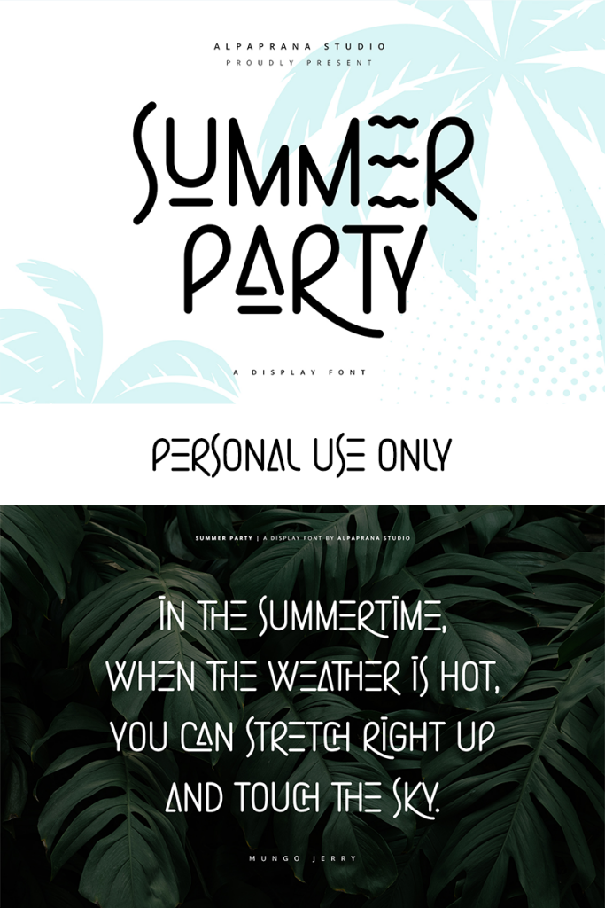 Summer Party illustration 1