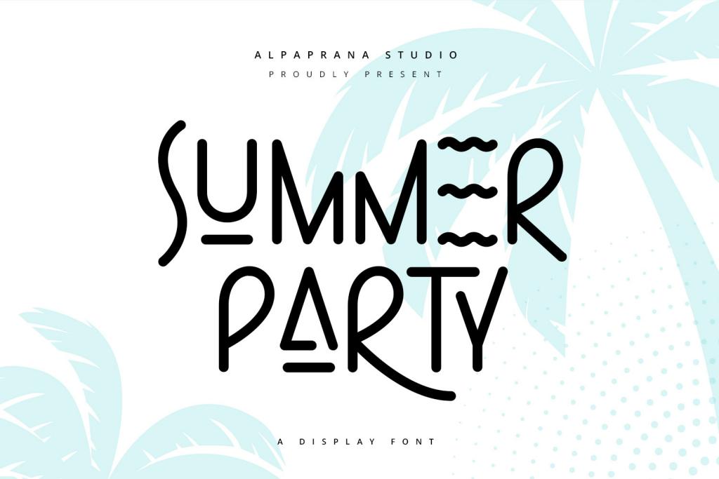Summer Party illustration 2