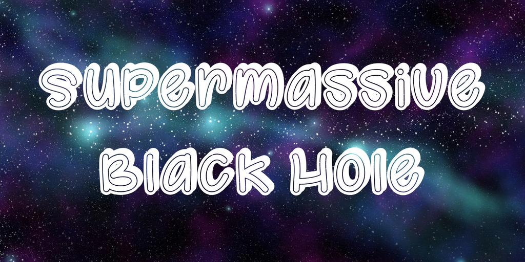 Supermassive Black Hole illustration 2