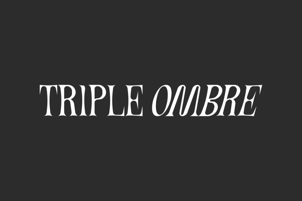 Triple Ombre Demo illustration 2