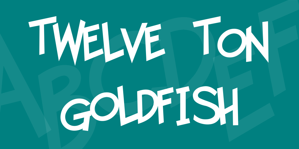 Twelve Ton Goldfish illustration 1