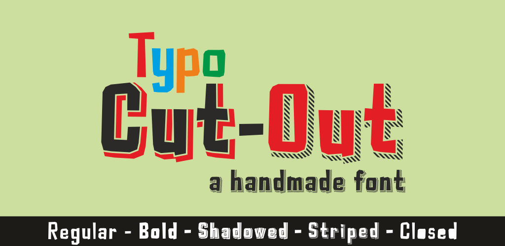 Typo Cut-Out Demo illustration 1