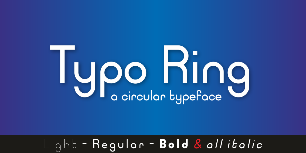 Typo Ring illustration 2