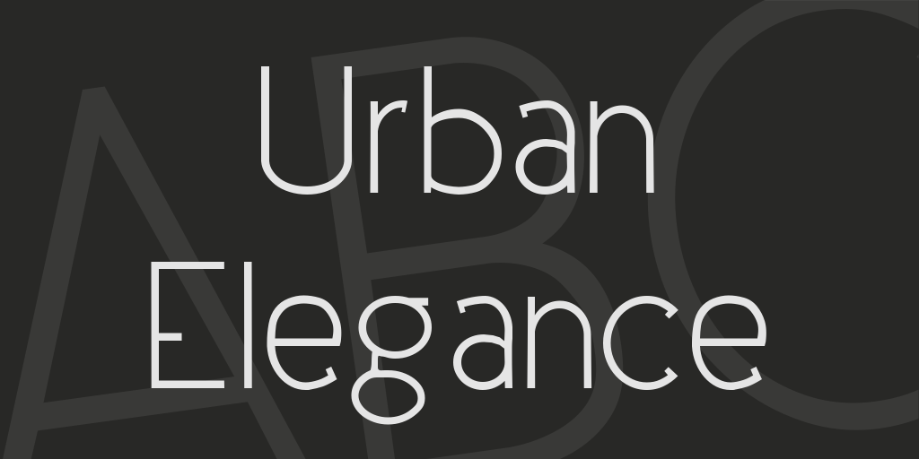 Urban Elegance illustration 1