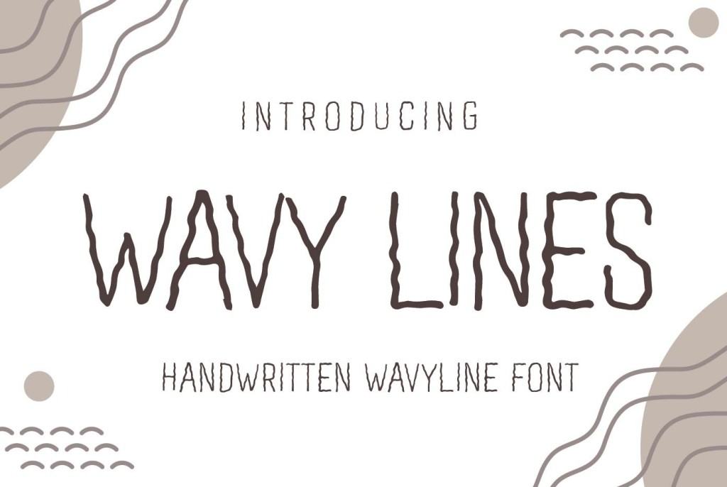 Wavy Lines illustration 2