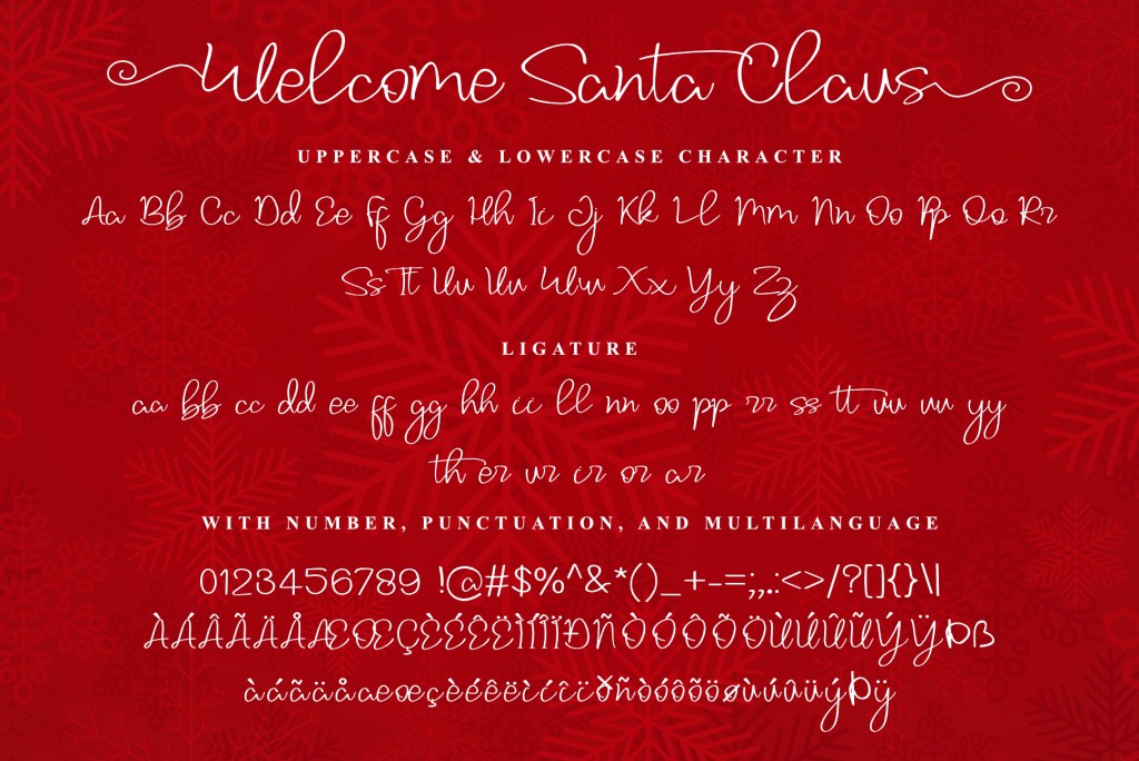Welcome Santa Claus illustration 3
