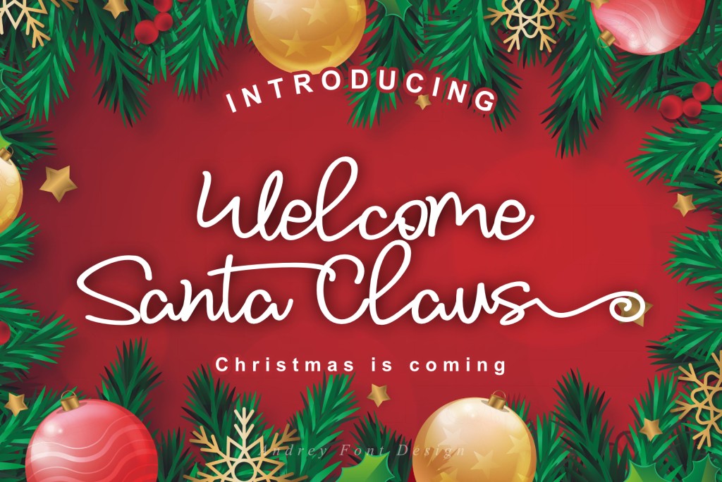 Welcome Santa Claus illustration 8