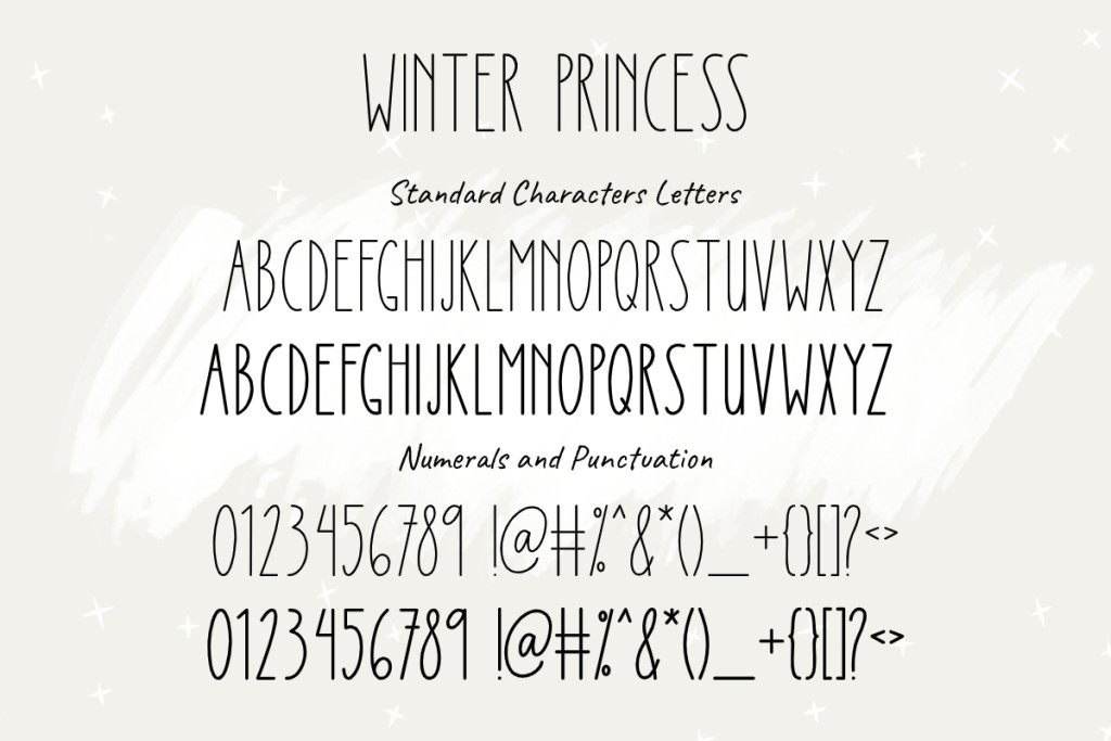 Winter Princess illustration 3