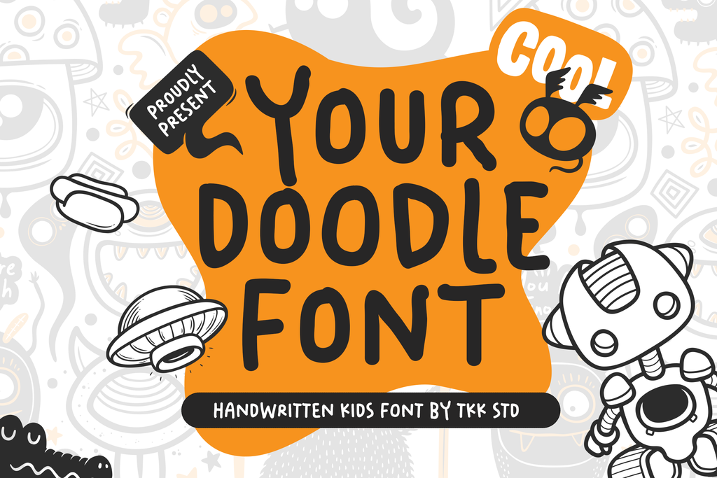 Your Doodle Font illustration 2