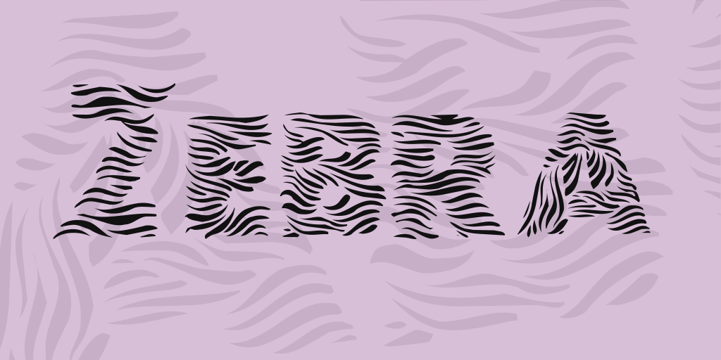 Zebra illustration 1