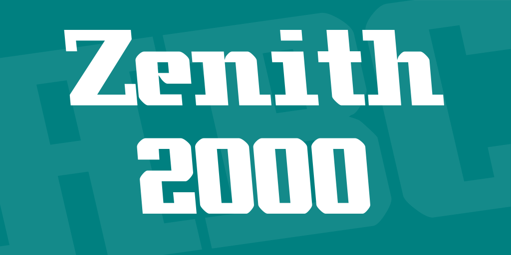 Zenith 2000 illustration 1