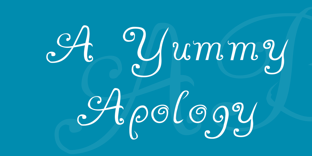 A Yummy Apology illustration 1
