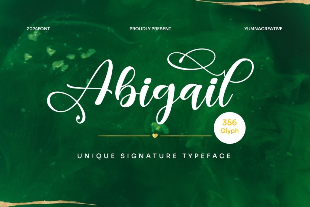 abigail-font-1001-fonts