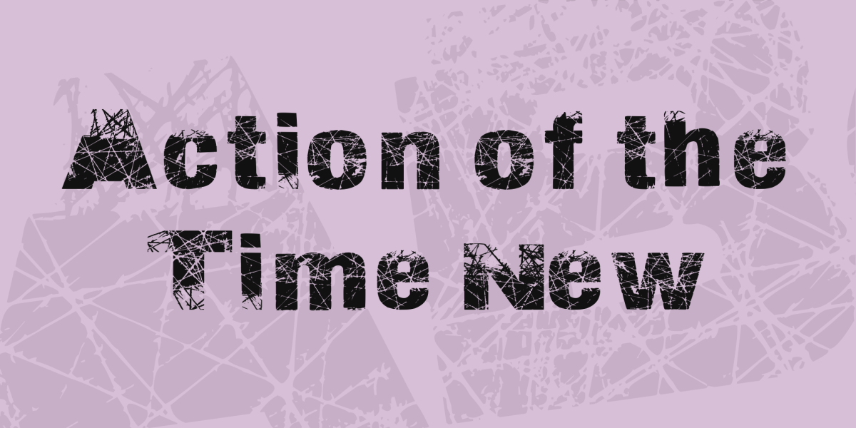 Action Typeface Action Font Action Of The Time New Font : Download Free For Desktop