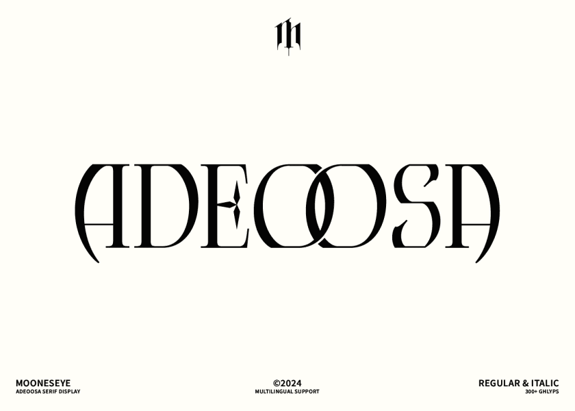 1 Free Serif Gothic Font · 1001 Fonts