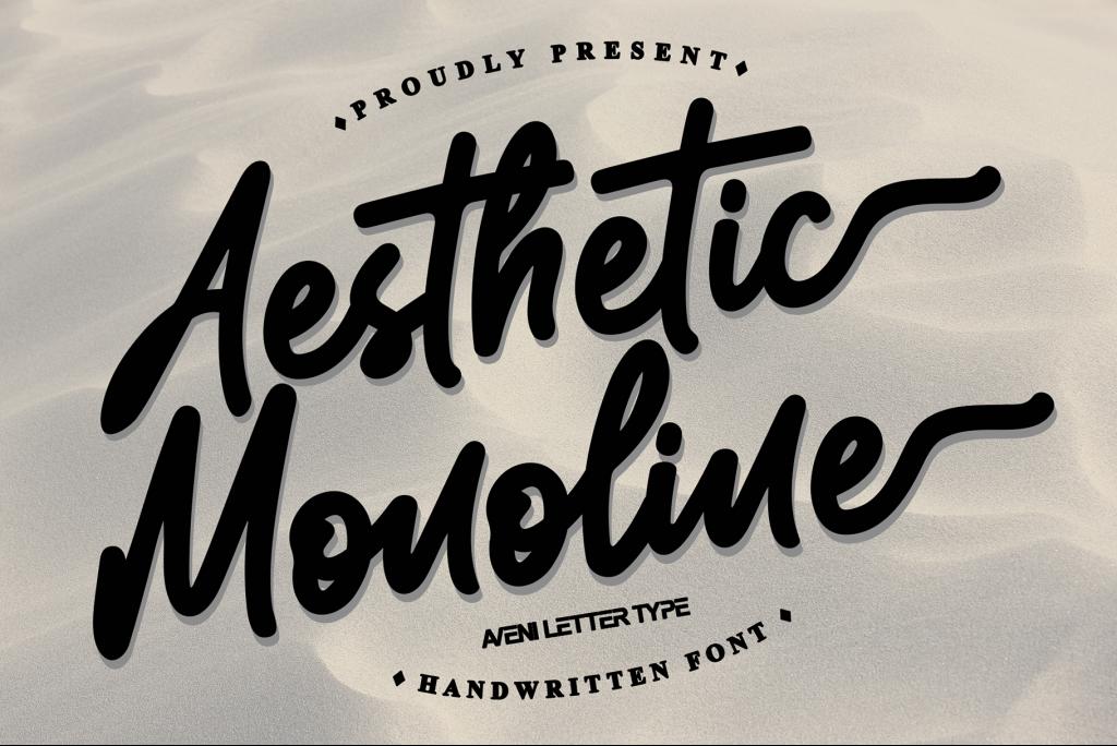 Aesthetic Monoline illustration 2