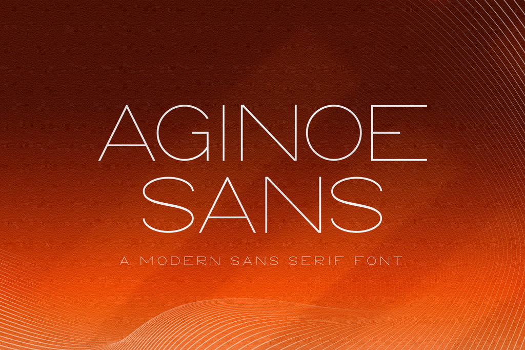 Aginoe Sans illustration 1
