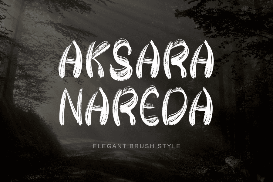 Aksara Nareda Font · 1001 Fonts