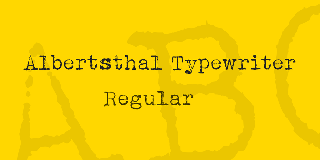 Albertsthal Typewriter illustration 9