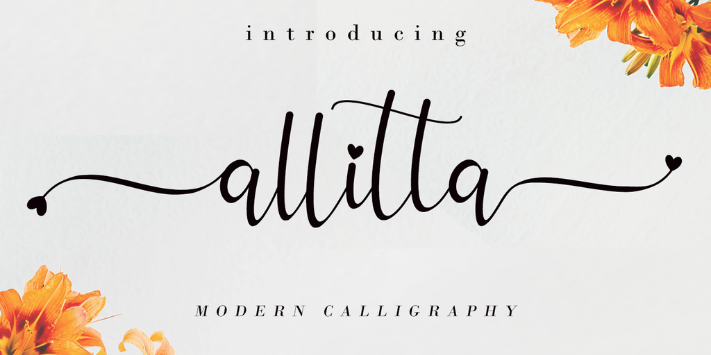Allitta Calligraphy illustration 1