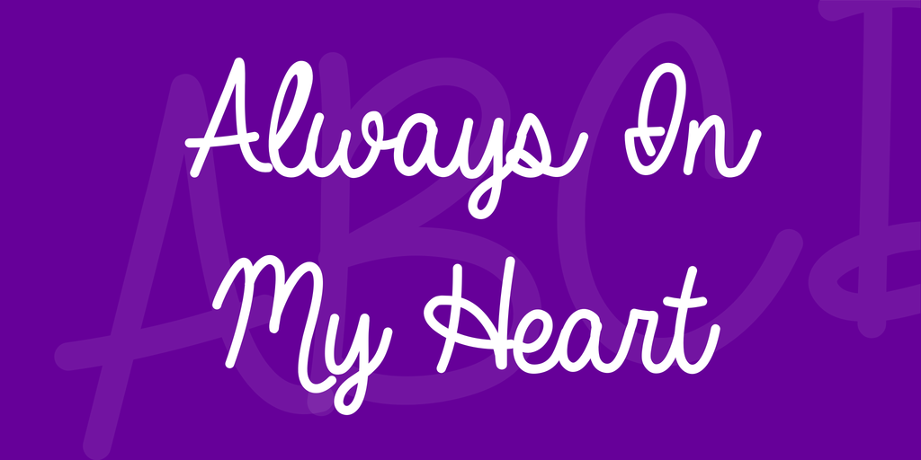 Always In My Heart illustration 3