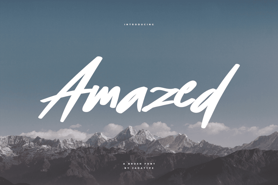 Amazed Font · 1001 Fonts
