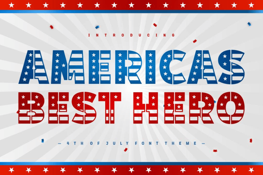 America's Best Hero Font · 1001 Fonts