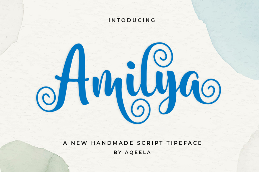 Amilya Font · 1001 Fonts