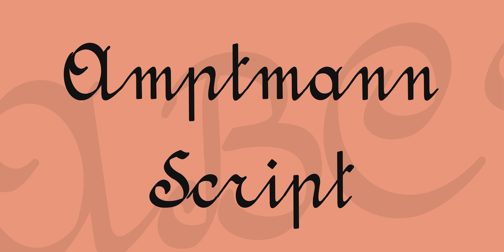 Amptmann Script illustration 1