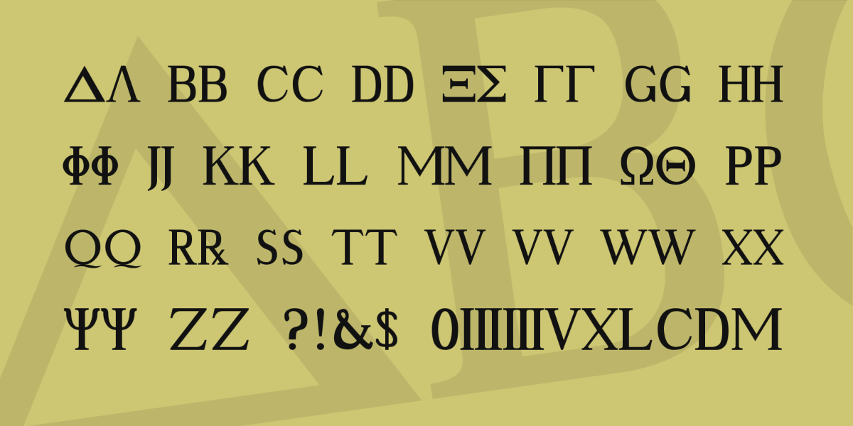 Geek Font