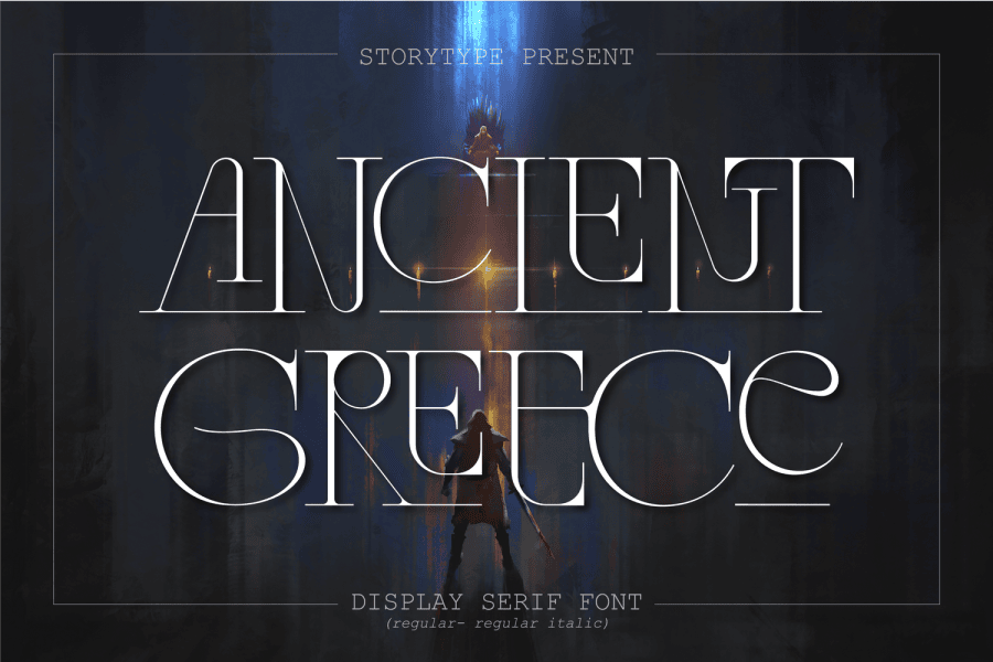 Ancient Greece Demo Font · 1001 Fonts