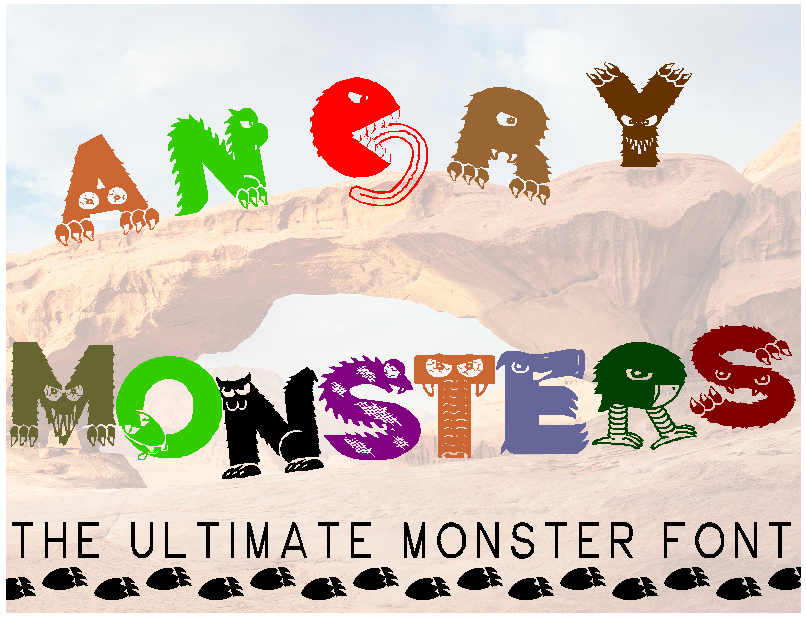 Angry Monsters illustration 1