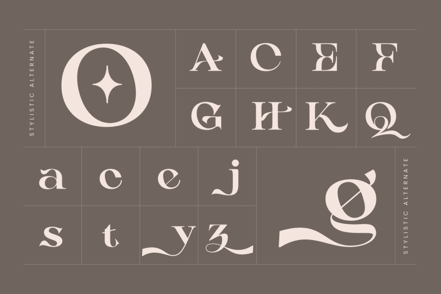 Aseno Modern Demo Font · 1001 Fonts