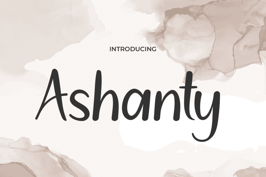 Ashanty Font · 1001 Fonts