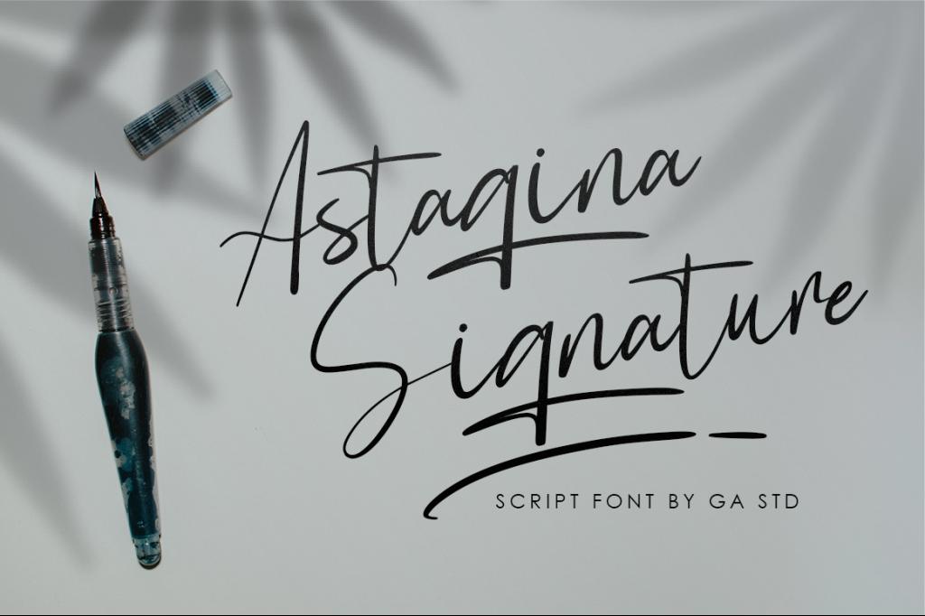 Astagina Signature illustration 2