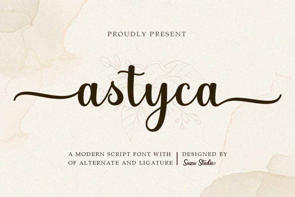 Astyca Script illustration 5