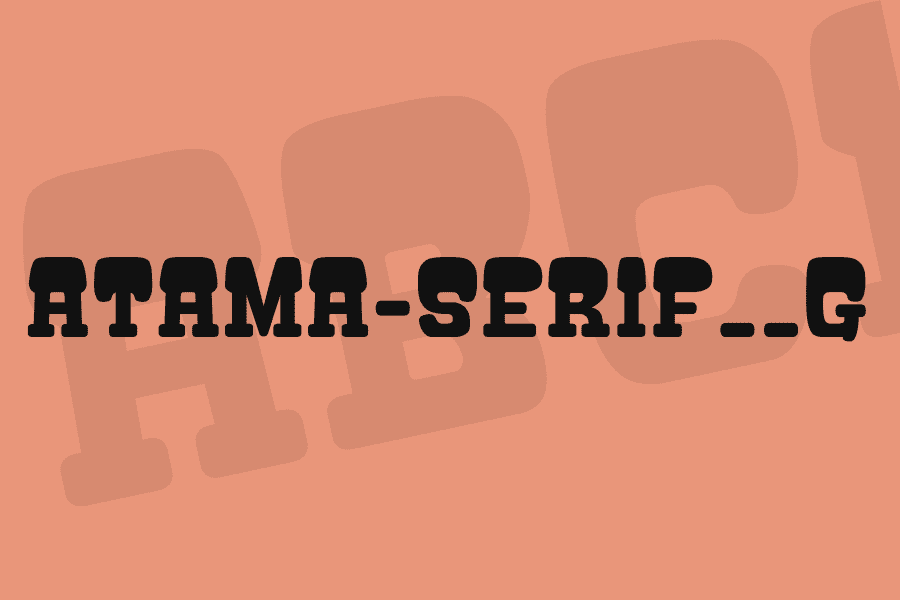 1 free serif woodblock font 1001 fonts