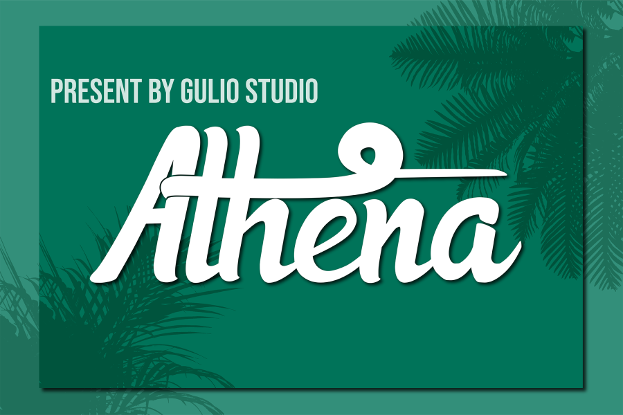 Athena Font · 1001 Fonts