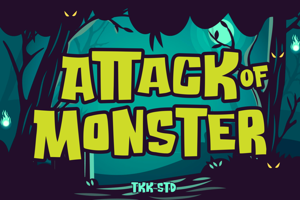 Attack Of Monster illustration 2
