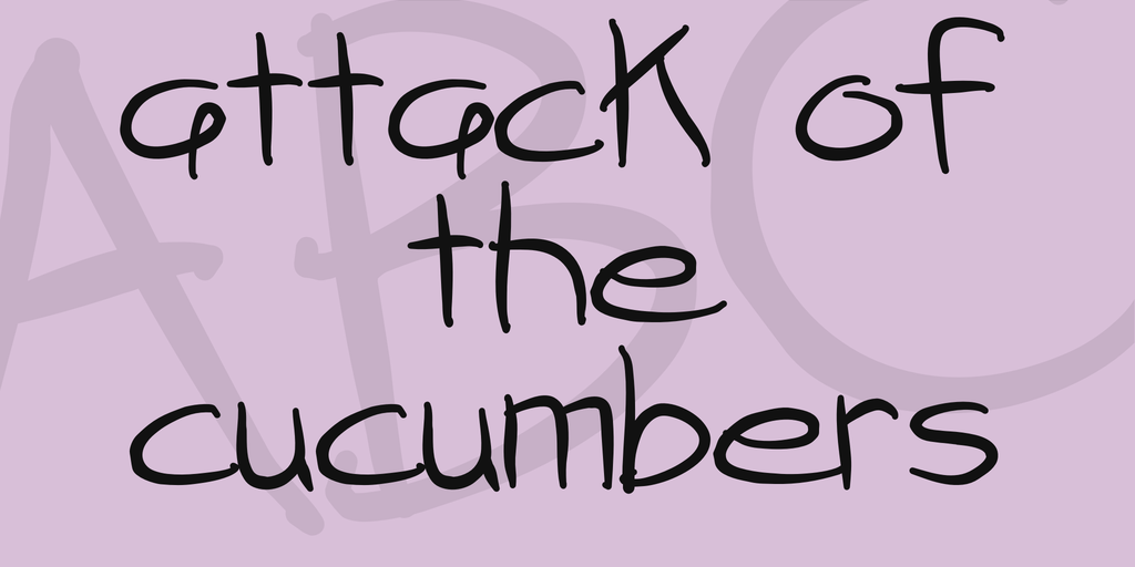 attack of the cucumbers illustration 1