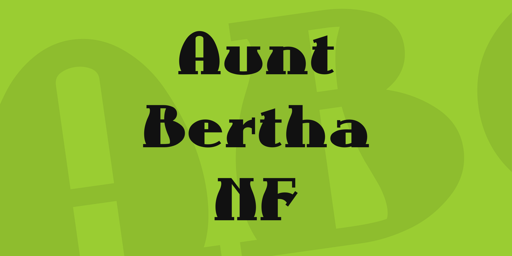 Aunt Bertha NF illustration 1