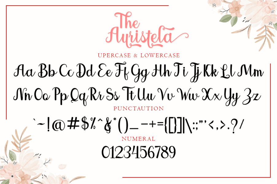 Auristela Font · 1001 Fonts