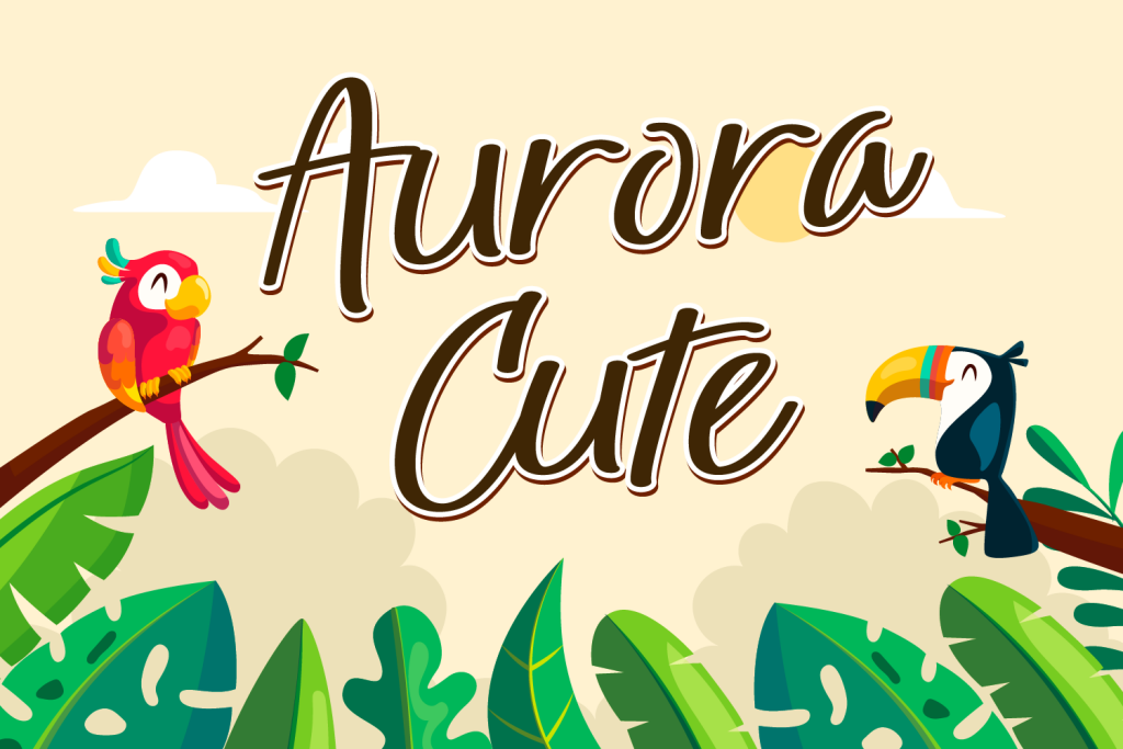 Aurora Cute illustration 1