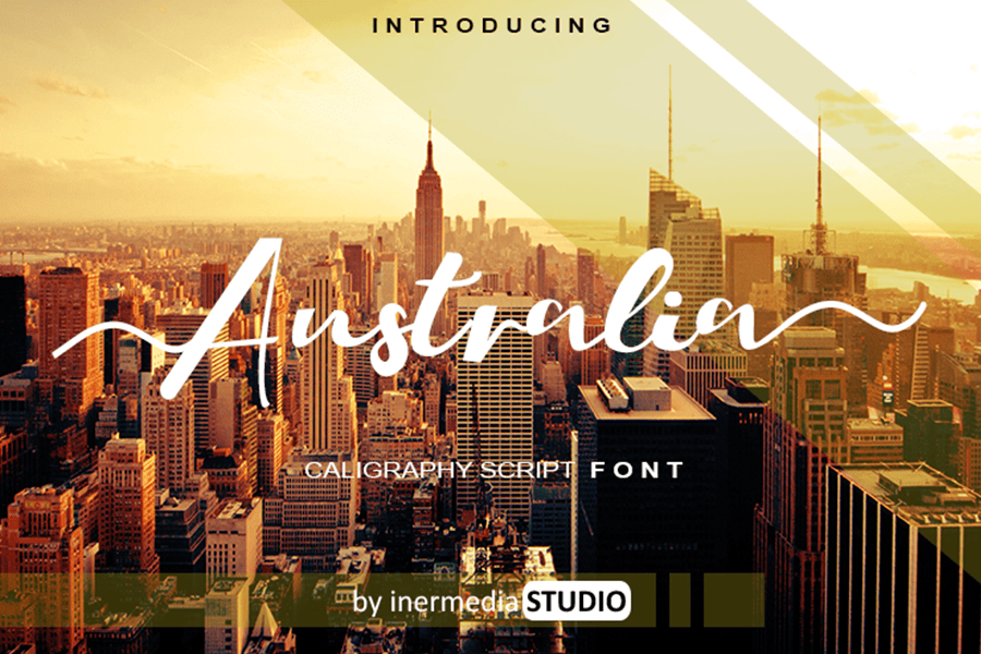 Australia Font · 1001 Fonts